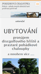 Mobile Screenshot of pohadkovachaloupka.cz