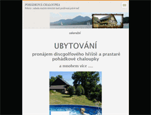 Tablet Screenshot of pohadkovachaloupka.cz